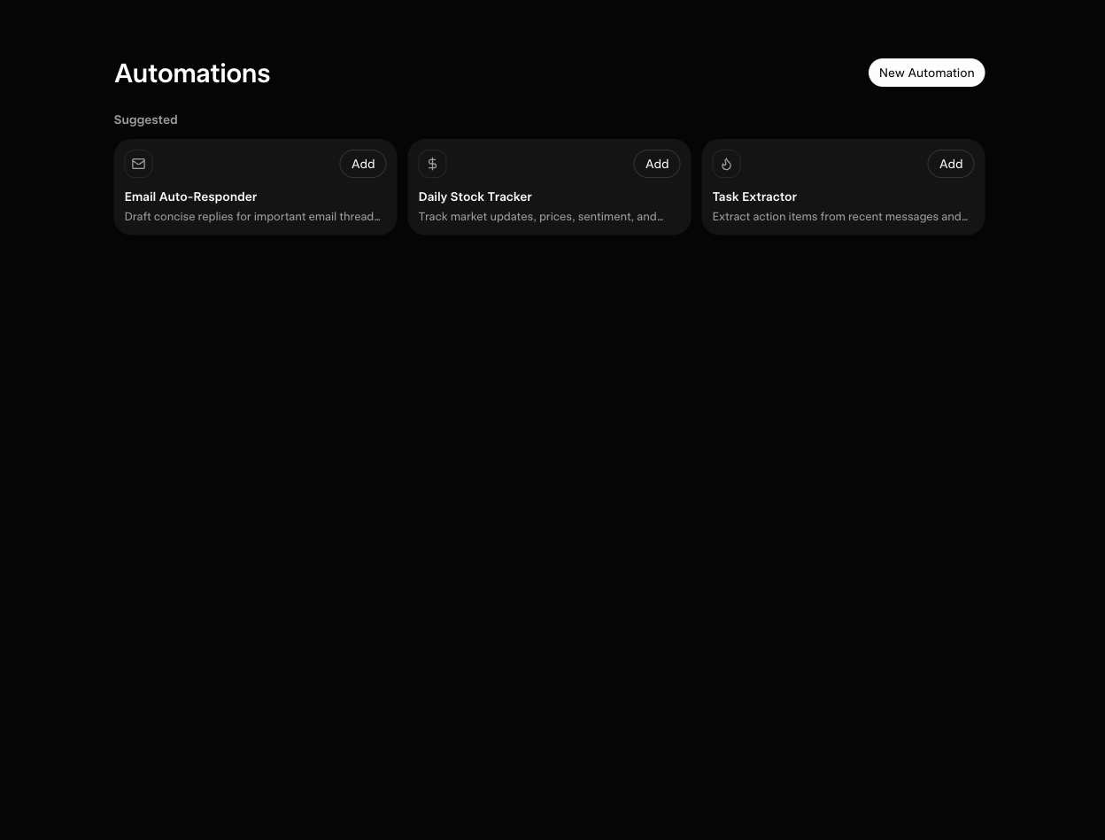Lista de automations